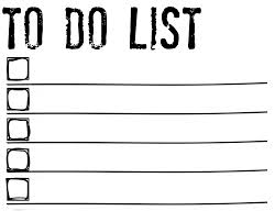 To Do list for Getting married