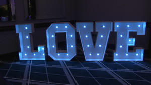 Light up Letters abbey video 